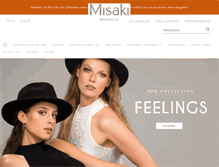 Tablet Screenshot of misaki.com
